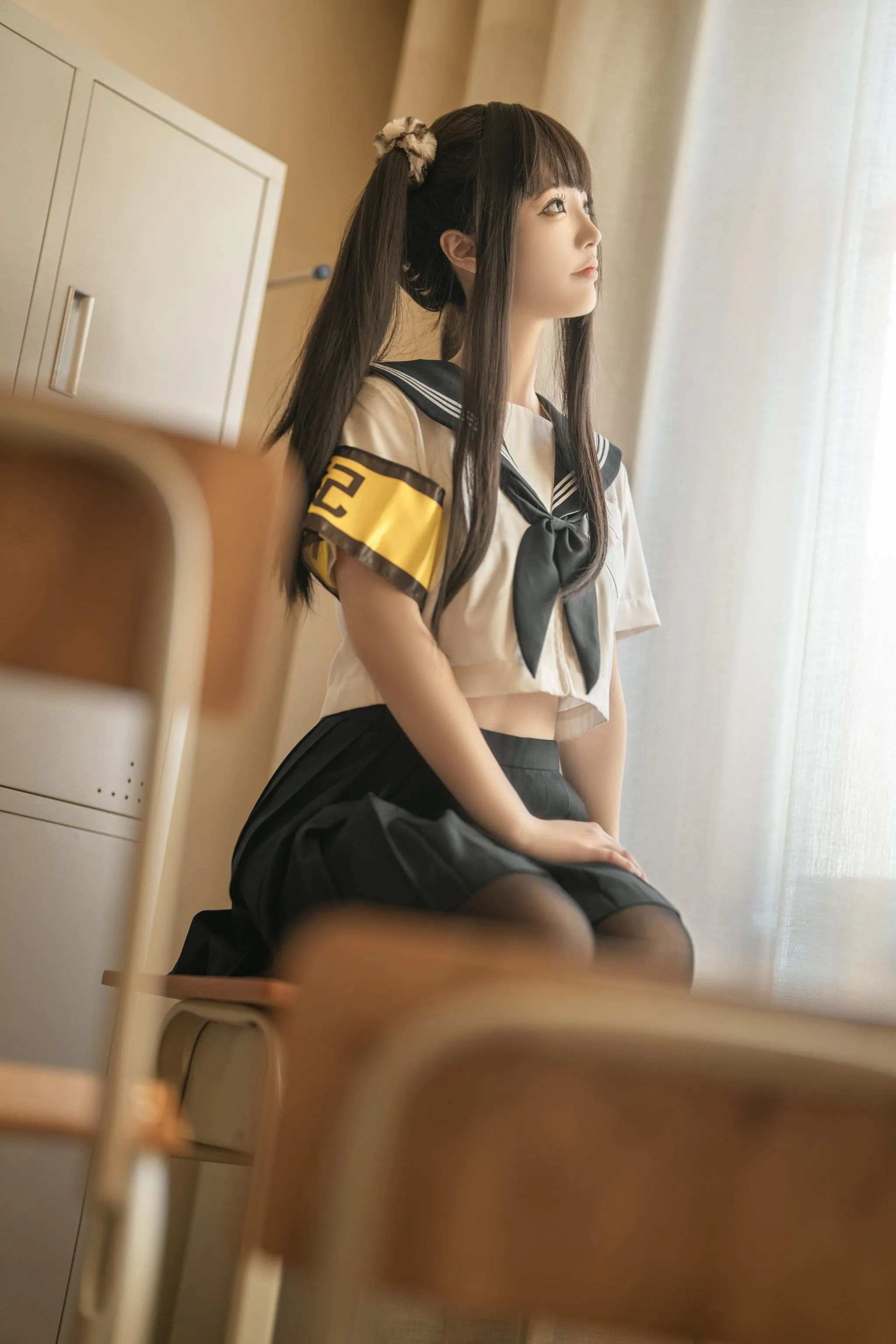 桃良阿宅 – NO.004 教室JK [33P]插图5